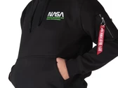 Alpha Industries Skylab Nasa Hoody Black Green man 138336-246