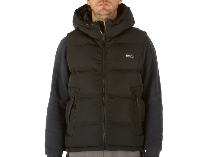 Champion Hooded Full Zip Vest uomo  214917 KK001