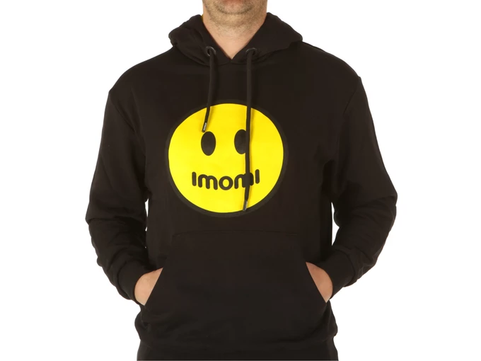 Imomi Felpa Cappuccio Cotone uomo  SS22IA48 NERO