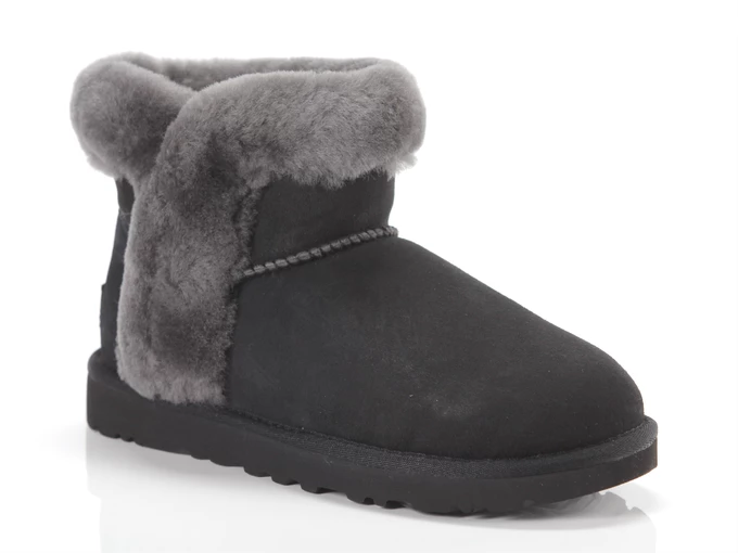 UGG Classic Heritage Fluff Black mujer 1130590 BLK 