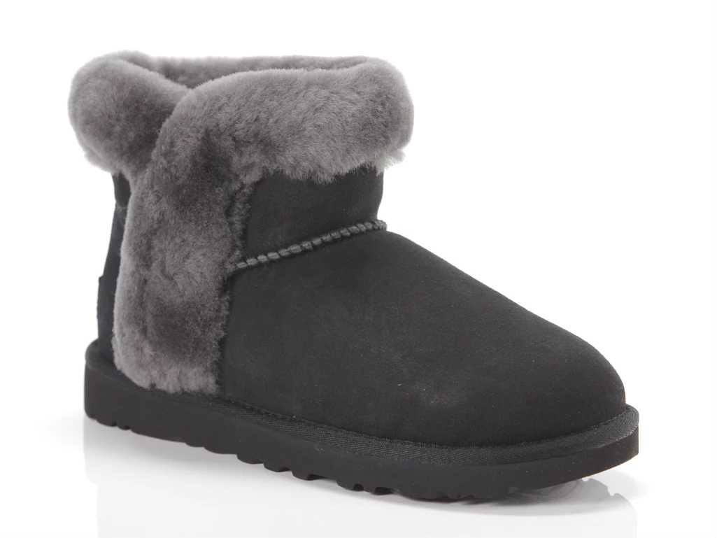 UGG Classic Heritage Fluff Black woman 1130590 BLK