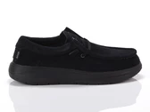 Hey Dude Wally Xtra Suede Black uomo  41975-001