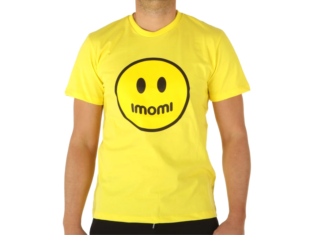 Imomi T-Shirt Cotone man SS22IA49 GIALLO