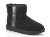 UGG Classic Mini Side Logo II Black woman 1134962 BLK