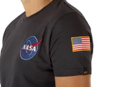 Alpha Industries Space Shuttle T Rep Blue uomo  176507-07