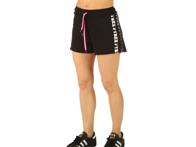 Pyrex Shorts Donna In Felpa Nero donna  22EPB43140 NER