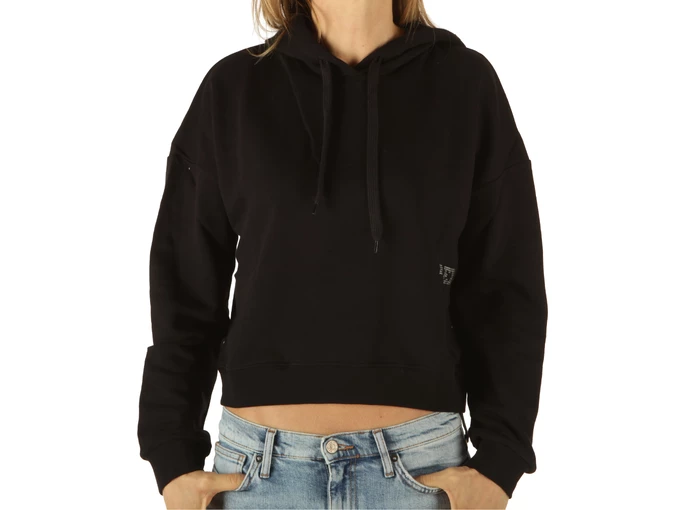 Pyrex Maglia Cappuccio Donna In Felpa Nero donna  22EPB43128 NER