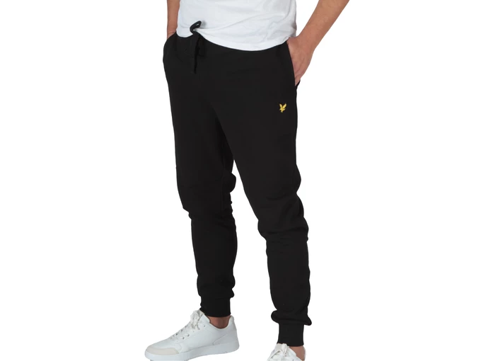 Lyle & Scott Brushed Back Sweat Pants Jet Black hombre ML1134V Z865 