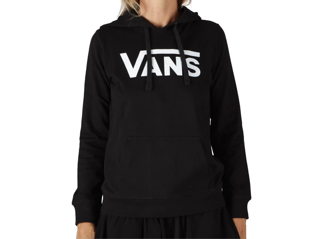 Vans WM Drop V Logo Hoodie-B BLACK woman VN0A5HNPBLK