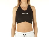 Pyrex Top Donna In Jersey Stretch Nero Stampa Bianca mujer 22EPB42006 NER 