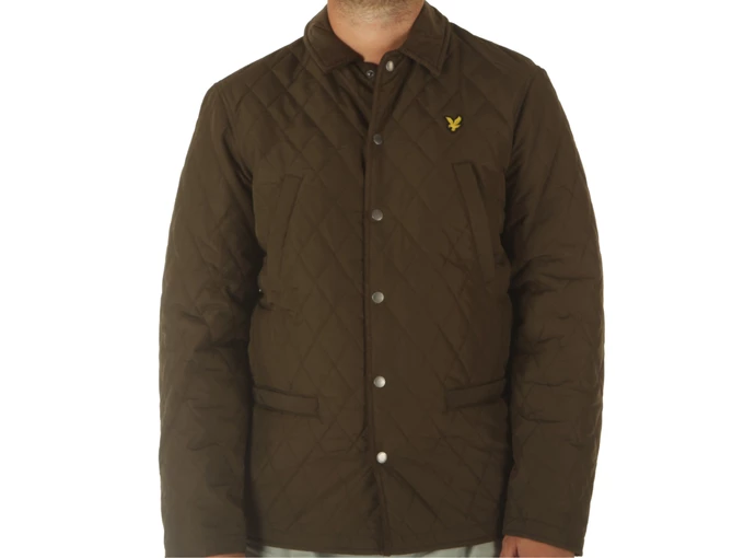 Lyle & Scott Quilted Jacket Olive man JK1990V W485