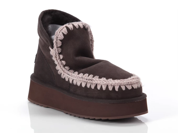 Mou MINI ESKIMO PLAT mujer MU.FW681000A MOCHA 