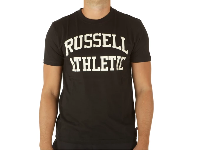 Russell Athletic Iconic Crewneck Tee-Shirt hombre A1-072-2 099-IO 