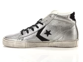 Converse Pro Leather Vulc Mid Leather Metallic Distressed woman 158921C