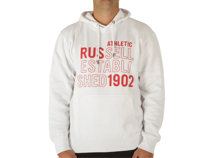 Russell Athletic Rus Pull Over Hoody hombre A1-028-2 001-UW 