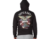 Superdry Tattoo Graphic Hoodie Black uomo  M2013689A 02A