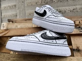 Nike Court Vision Platform Comics Swoosh Black woman DM0113 100 CM4