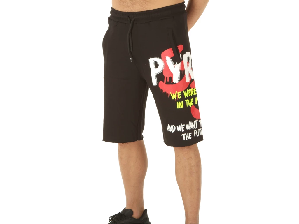 Pyrex Bermuda In Felpa Uomo Nero man 22EPB43085 NER