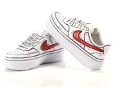 Nike Court Vision Platform Comics Swoosh Red woman DM0113 100 CM5