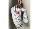 Nike Court Vision Platform Comics Swoosh Red woman DM0113 100 CM5