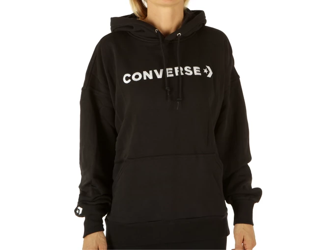 Converse Embroidered Wordmark Hoodie woman 10021657-A05