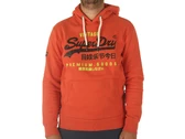 Superdry Classic Vl Heritage Hoodie Denim Co Rust Orange man M2013126A 8UX