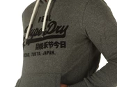 Superdry Tonal Vl Hoodie Asphalt Grey Grit uomo  M2013131A 8RJ