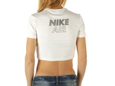 Nike W Nsw Air Ss Top Crop White Black woman CZ8632 100