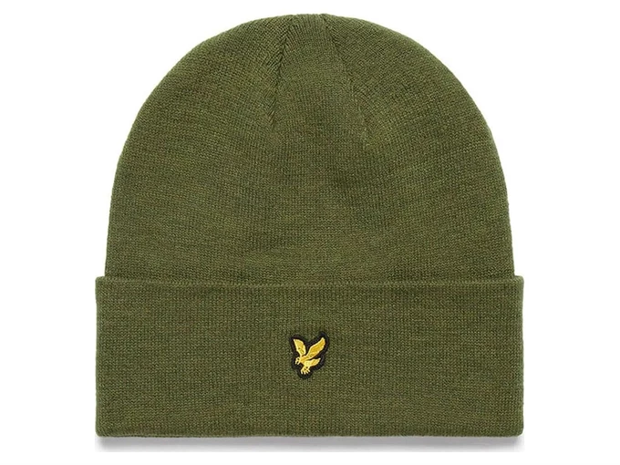 Lyle & Scott Beanie Olive unisex HE960ARC W485