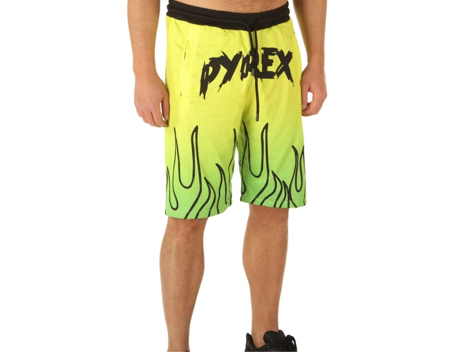 Pyrex Bermuda In Rete Uomo Giallo Fluo hombre 22EPC43341 GIA 