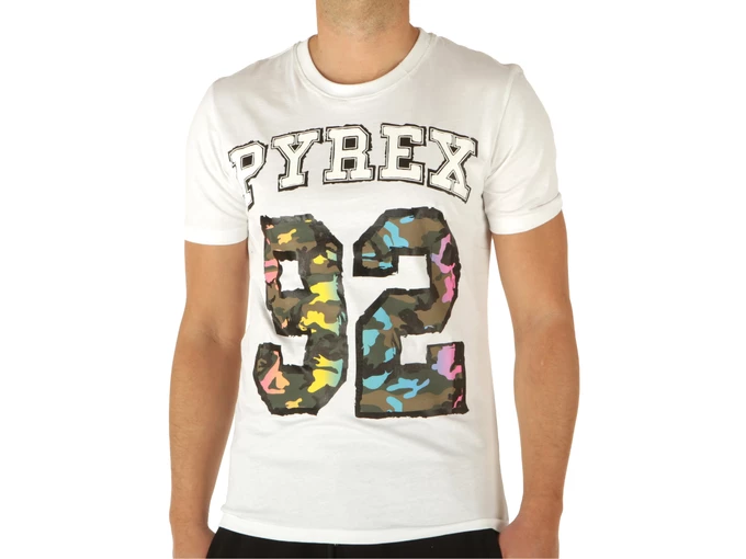 Pyrex Maglia In Jersey Uomo Bianco uomo  22EPC43337 BIA