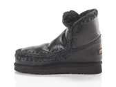 Mou Eskimo 18 Embossed Spyral Black femme MU.FW101001B SPYBK