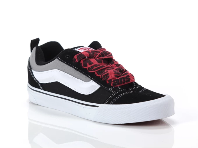 Vans Knu Skool Jumbo Vans Black White uomo  VN0009QCBA2