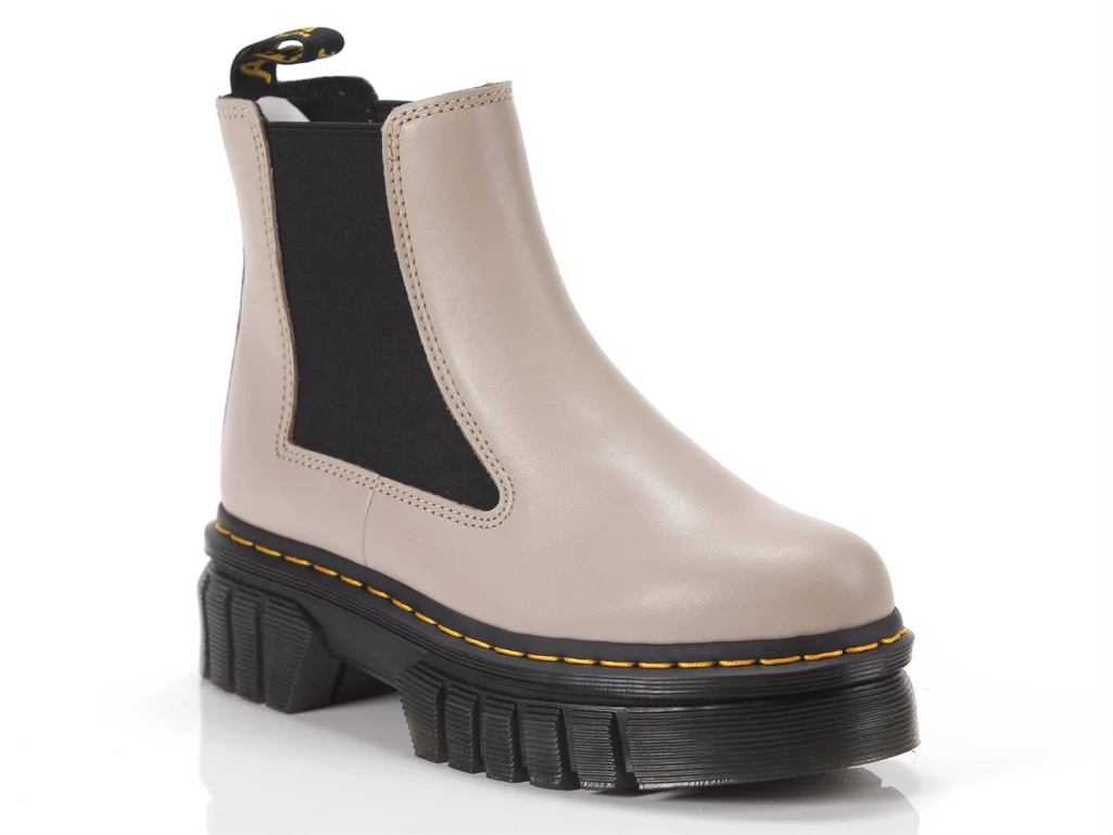 Dr Martens Audrick Chelsea Vintage Taupe femme 27148348