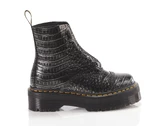 Dr Martens Sinclair Gunmetal Croc Embross donna  27318029