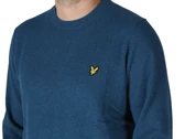 Lyle & Scott Lambswool Blend Crew Neck Jumper Apres Navy marl man KN2114V X323