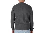 Lyle & Scott Cable Crew Neck Jumper Jet Black Marl man KN2115V W155