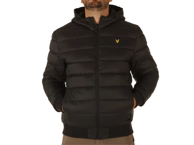 Lyle & Scott Baffle Jacket Jet Black uomo  JK1921V Z865