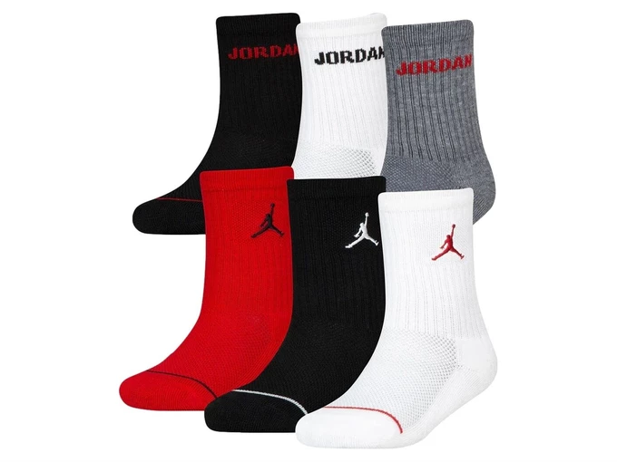 Jordan Jhb Jordan Legend Crew 6Pk unisex  BJ0343 RK2