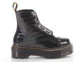 Dr Martens Sinclair Black Patent Lamper Croc femme 26260001