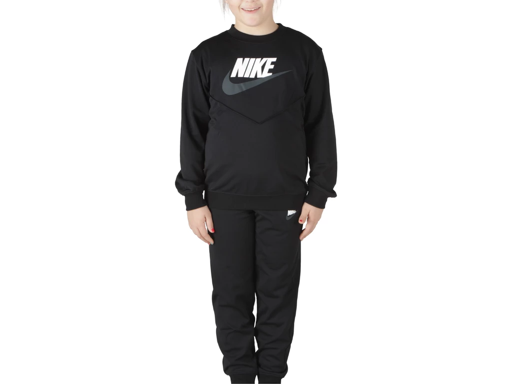 Nike K Nsw Tracksuit Poly Crew bimbo/ragazzo  FD3090 010