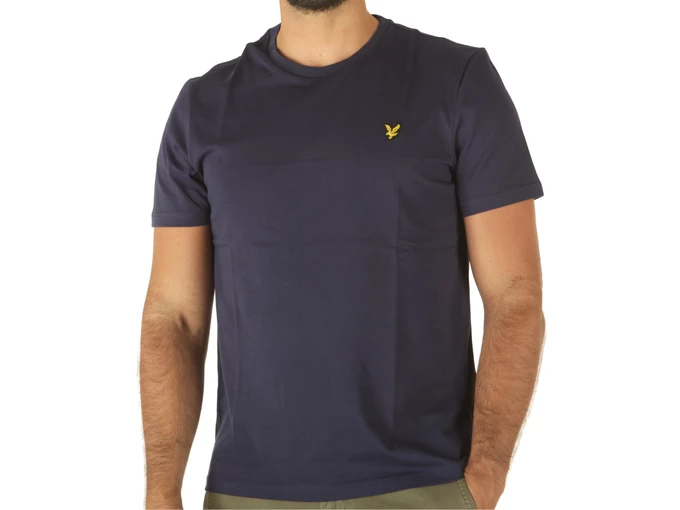 Lyle & Scott Plain T-Shirt Navy uomo  TS400VOG Z99