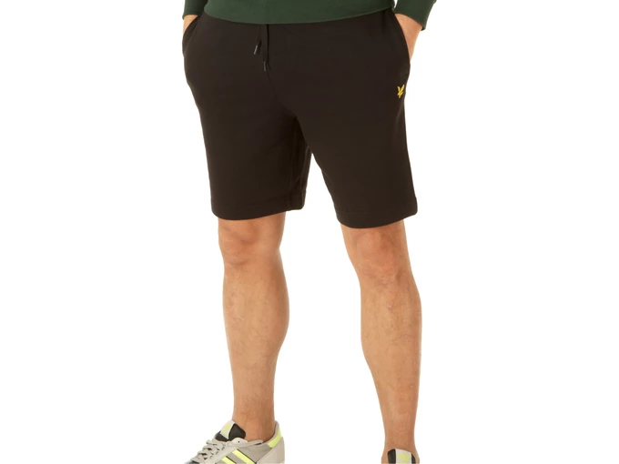 Lyle & Scott Sweat Short Jet Black hombre ML414VOG Z865 