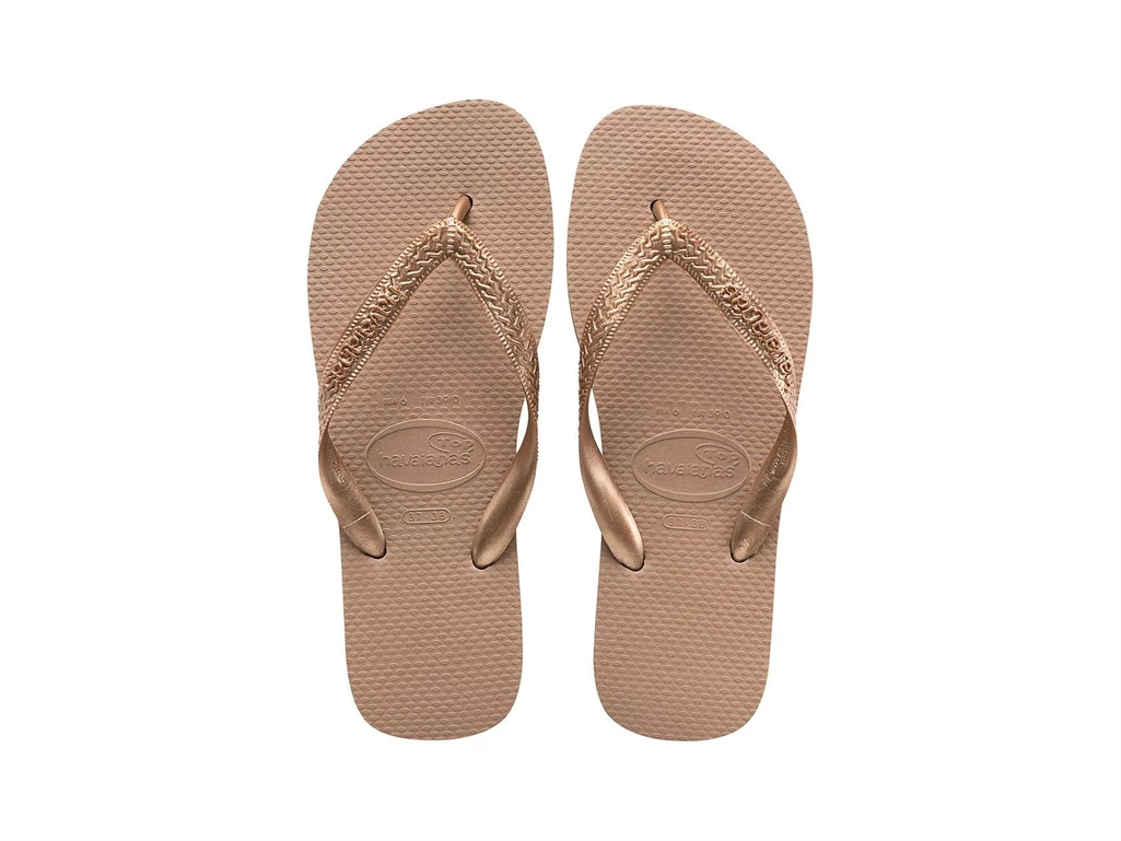 Havaianas top tiras on sale gold