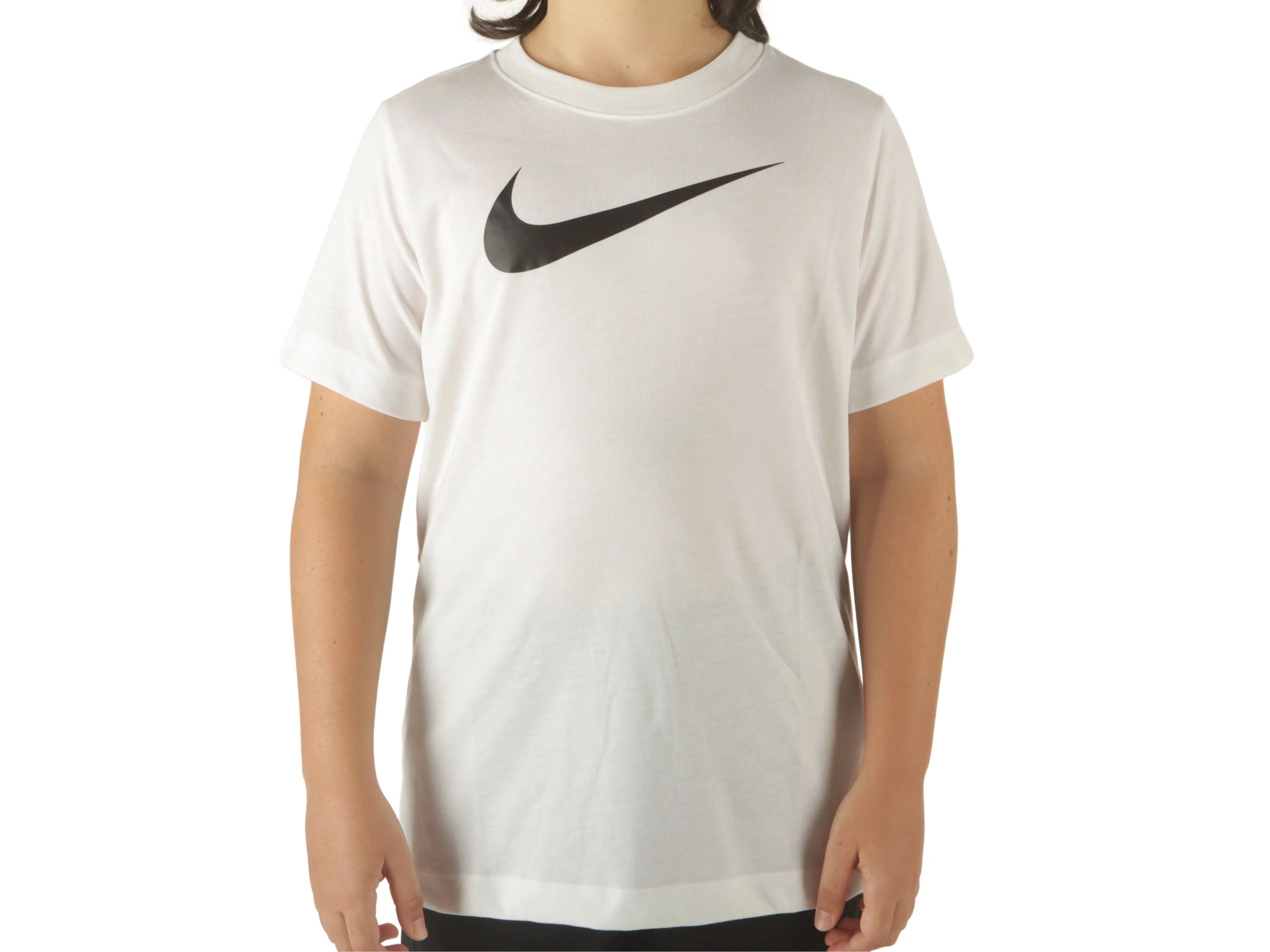 Nike Boys Dri Fit Swoosh T Shirt Large Red/White