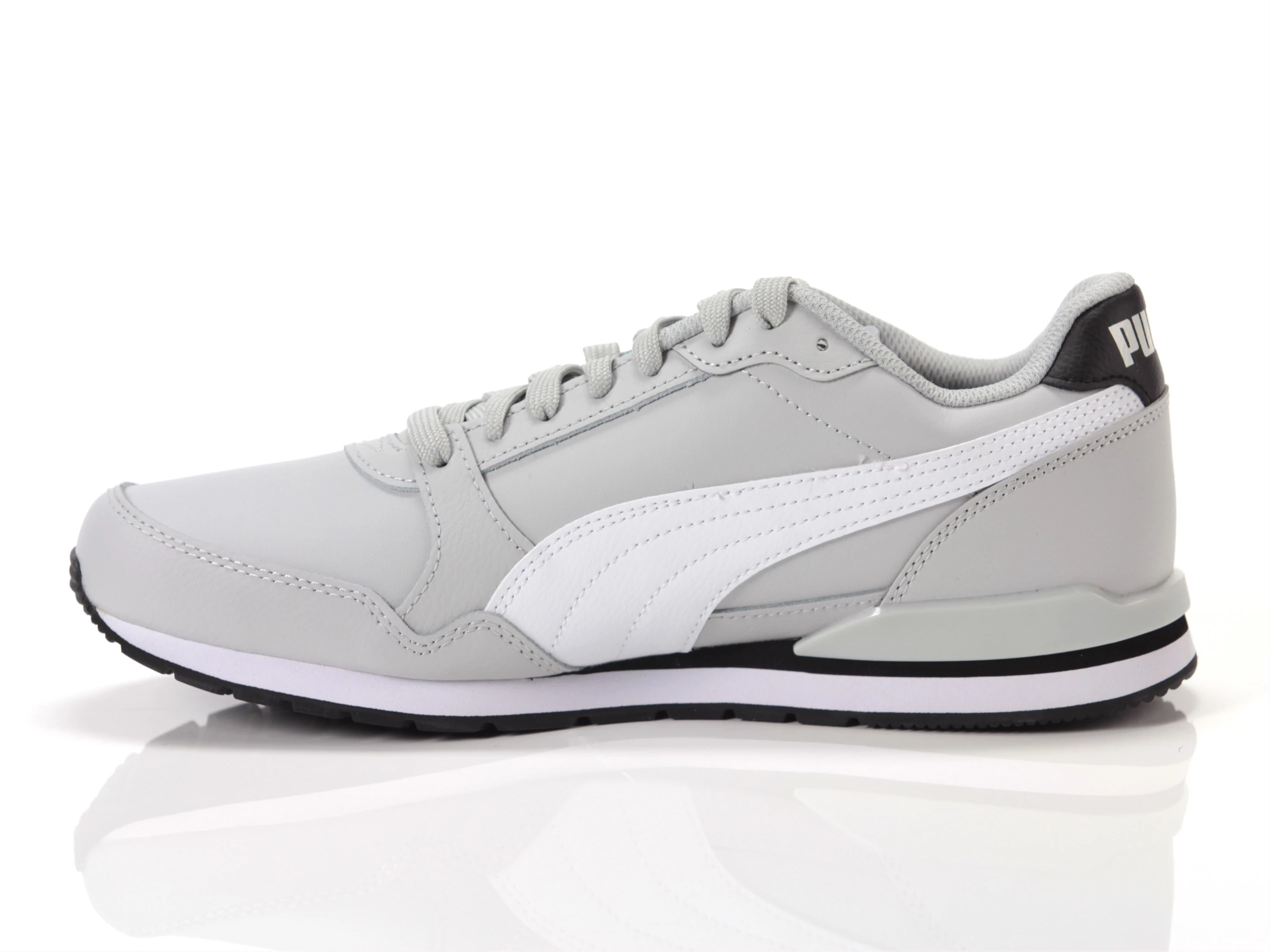 Puma ST Runner V3 L White Grey Violet Men Casual Shoes Sneakers 384855-10