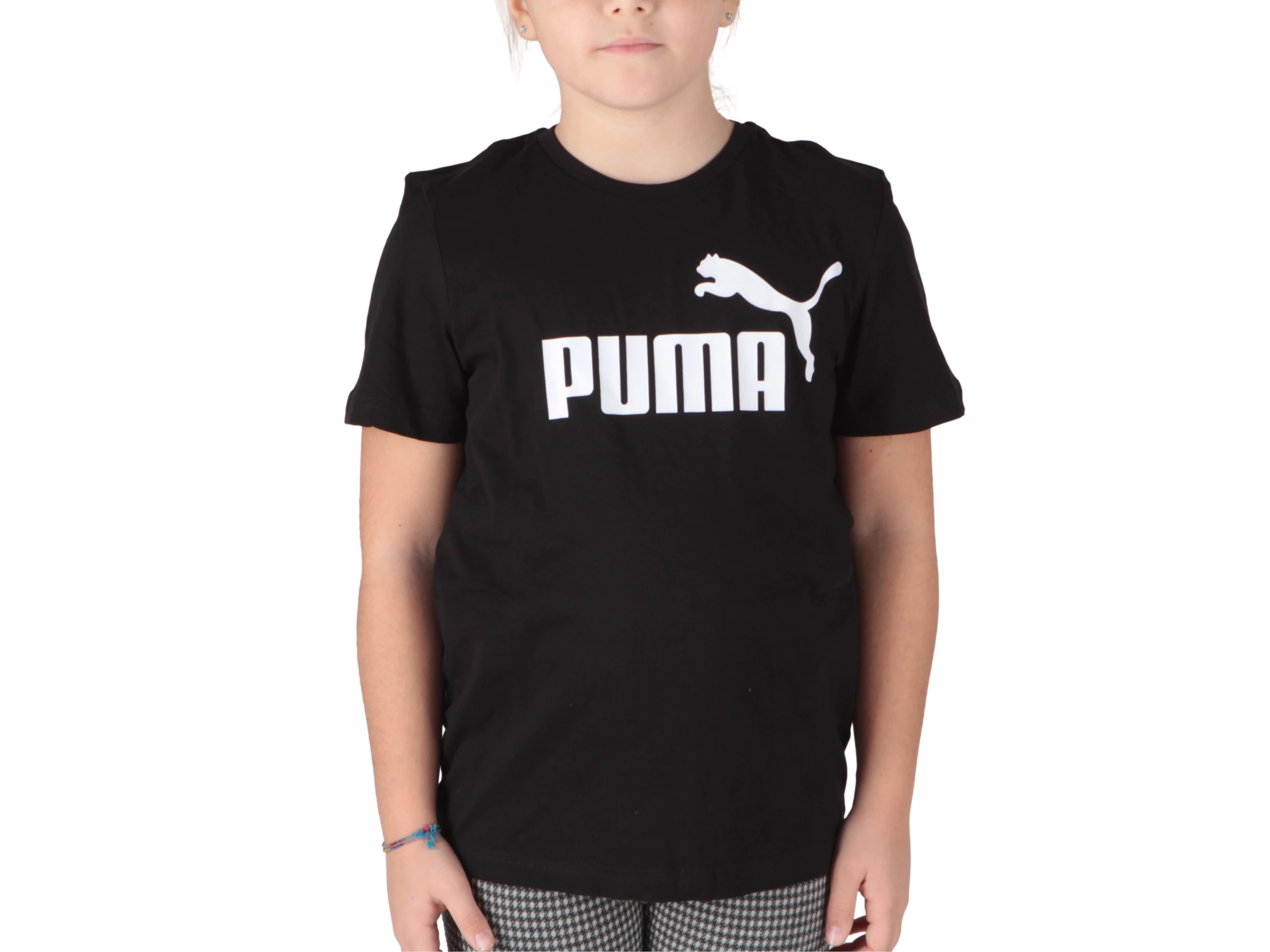 Puma Ess Logo Tee B kid boy 586960 01 | YOUSPORTY