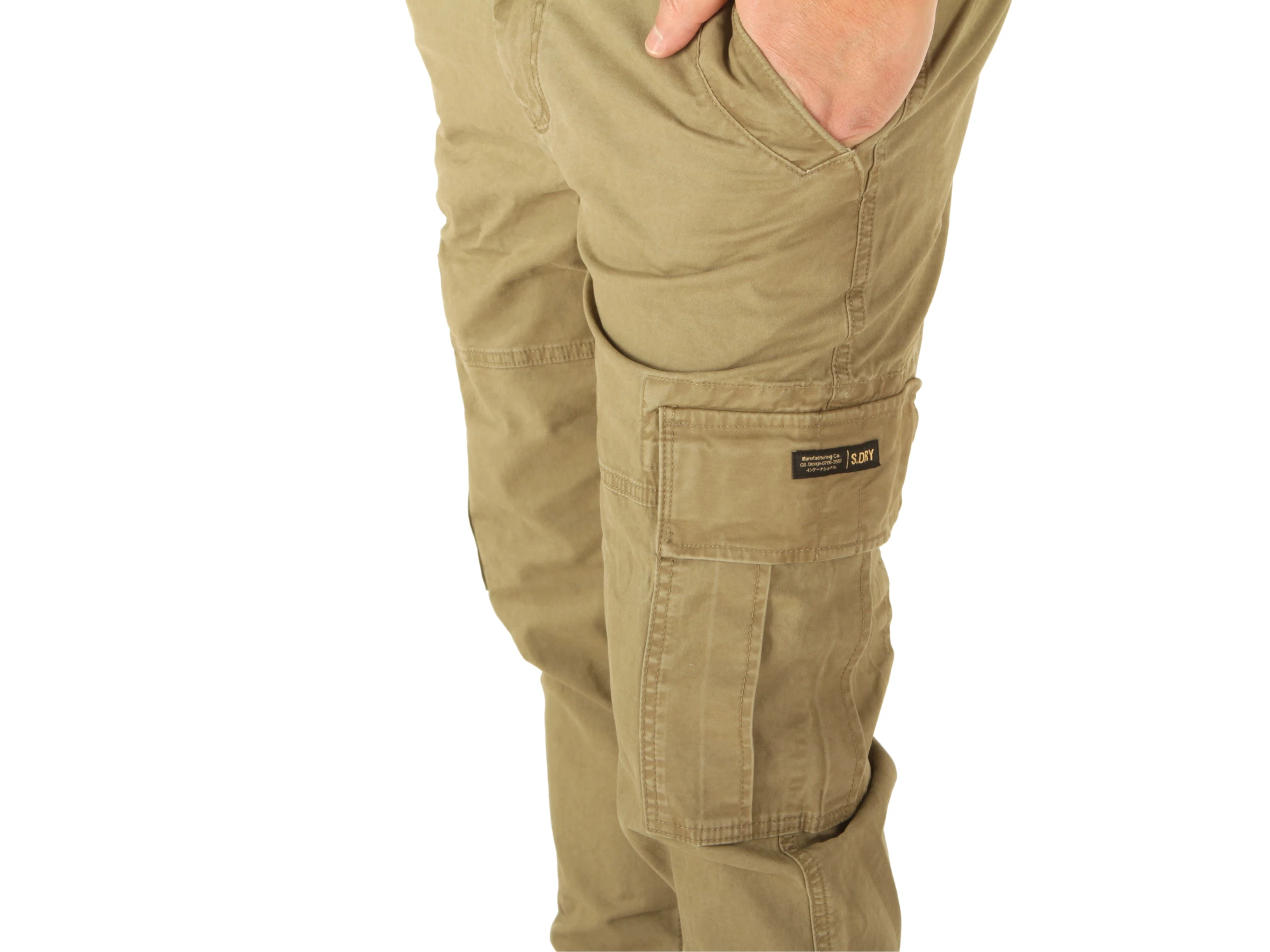 Men's Core Cargo Pants in Dress Beige
