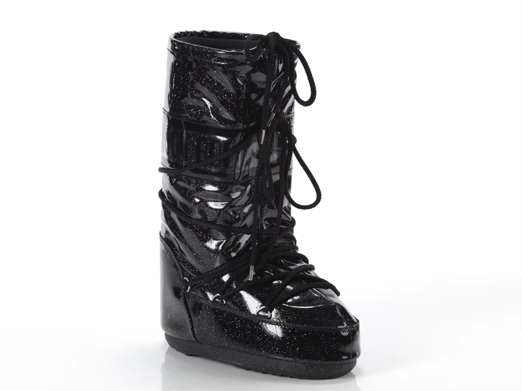 Moon Boot Moon Boot Icon Glitter Black woman 14028500001