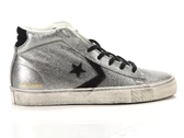 Converse Pro Leather Vulc Mid Leather Metallic Distressed mujer 158921C 